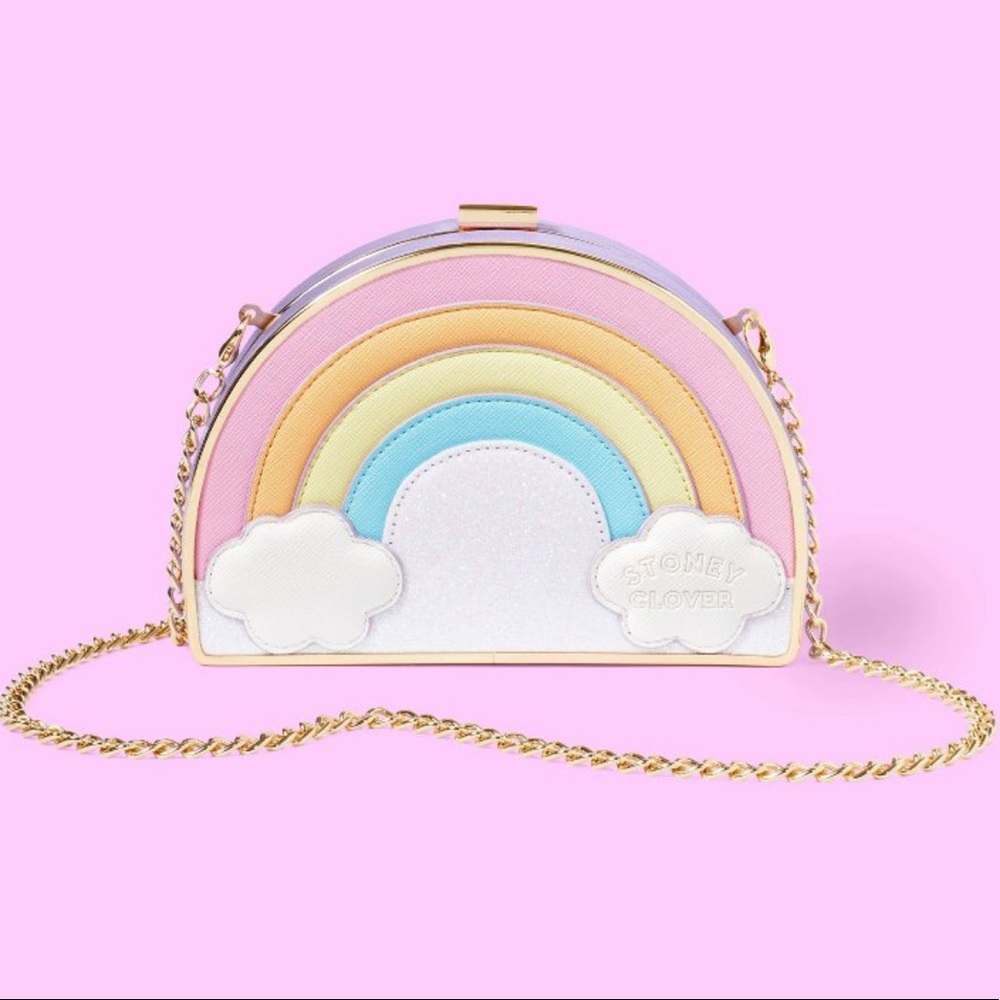 Stoney Clover Lane x Target Rainbow Crossbody Bag Purse